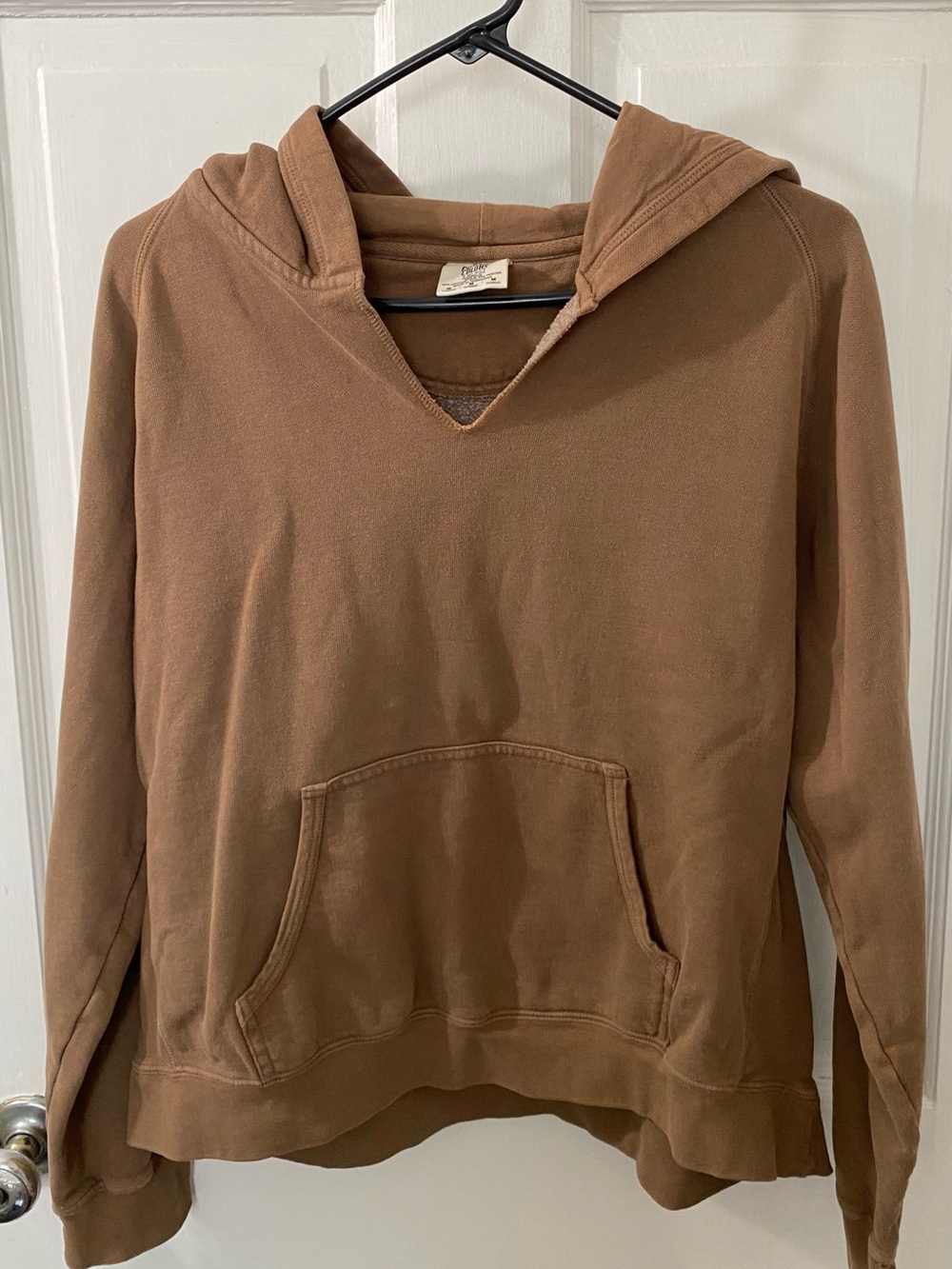 Comfort Colors Crewneck Hoodie in Brown
